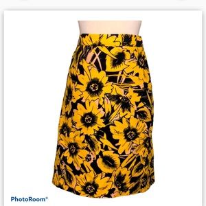 J Crew Factory floral skirt, size 12